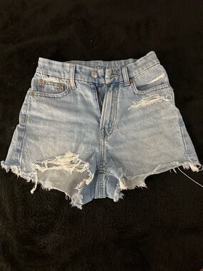 American Eagle High Waist Denim Shorts